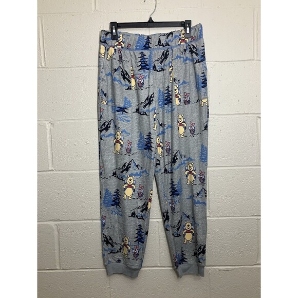 NEW Disney Winnie The Pooh Women's Pajama Set Medium, Cozy Sleepwear - Picture 7 of 15